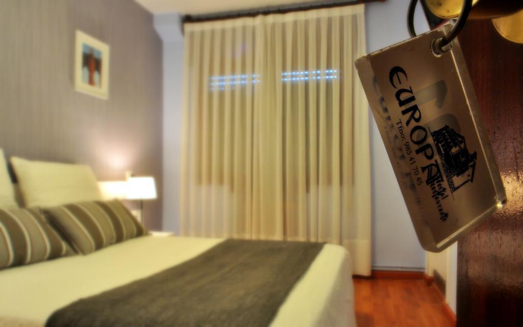 Hostal Europa San Roque del Acebal Ruang foto