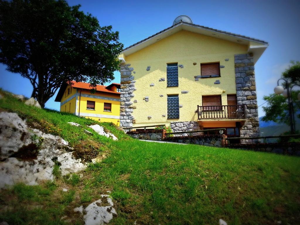 Hostal Europa San Roque del Acebal Bagian luar foto