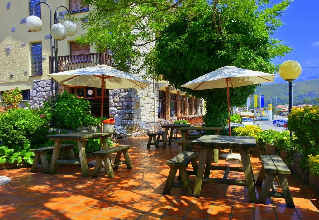 Hostal Europa San Roque del Acebal Bagian luar foto